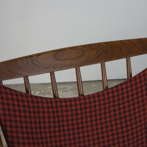 Image 1 of Frank Reenskaug, Bramin Møbler schommelstoel Deens teak 60's