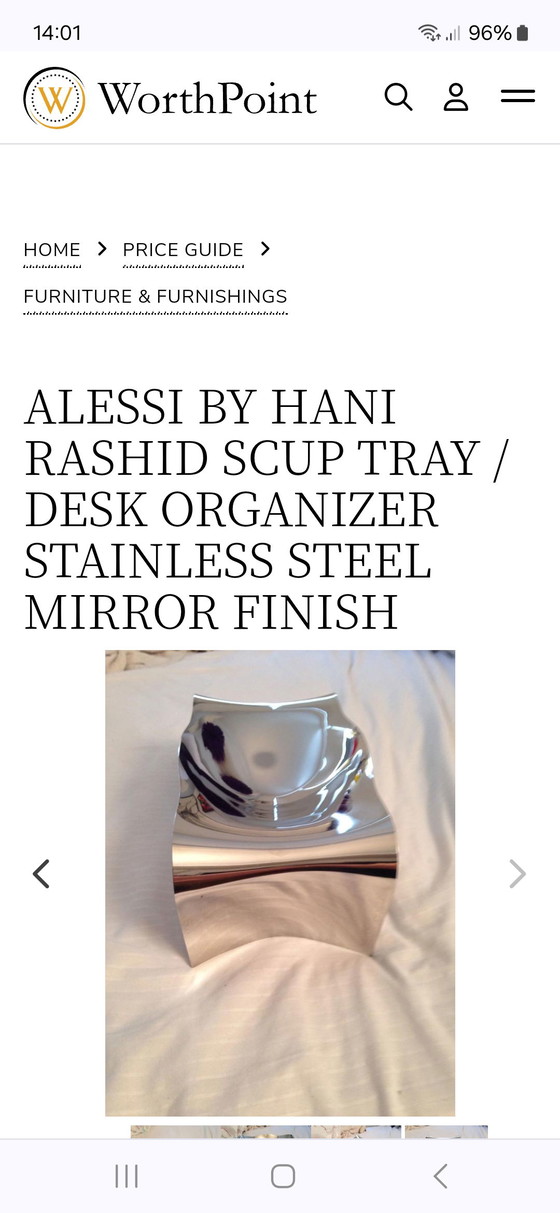 Image 1 of Alessi Desk organizer Scup HR04