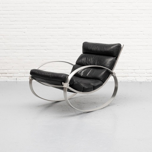 Hans Kaufeld Rocking Chair 70s