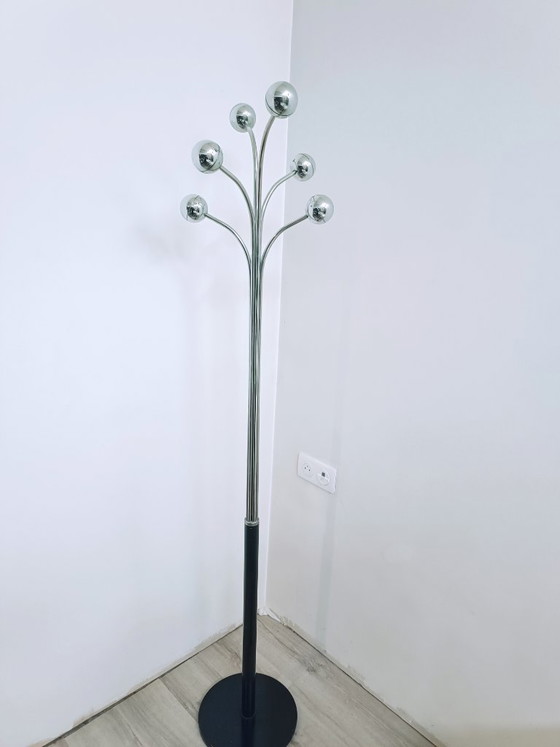 Cilindro Design Coat Rack by Fase 1970s – Metal (photo 2 of 7)