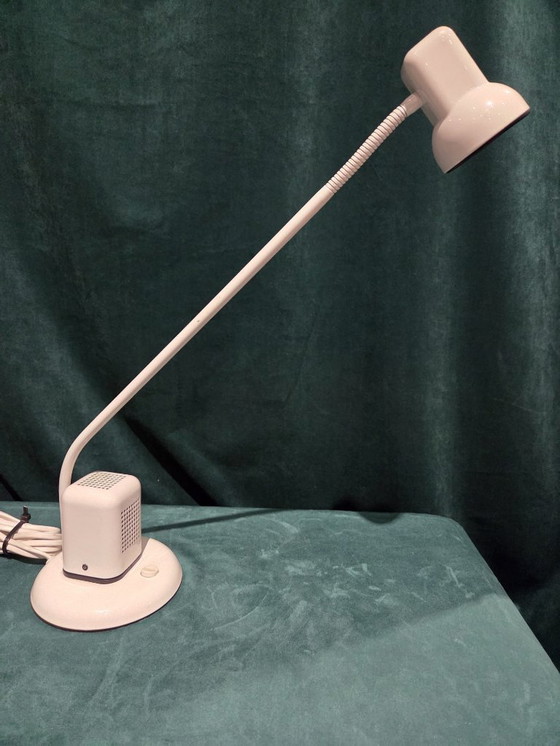 Image 1 of Lampe de bureau design Vrieland – blanc vintage – bras long