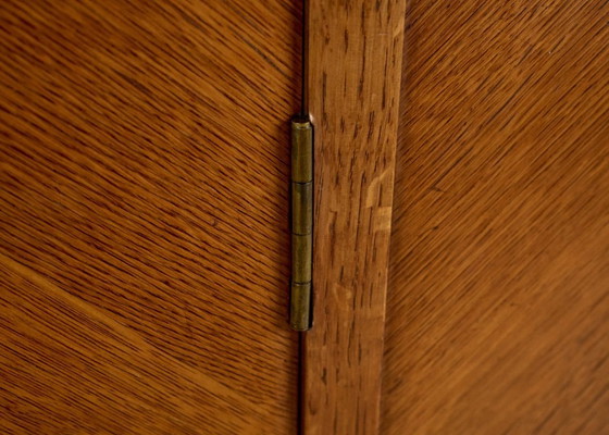 Image 1 of Vintage houten dressoir, jaren 1930, Tsjechoslowakije