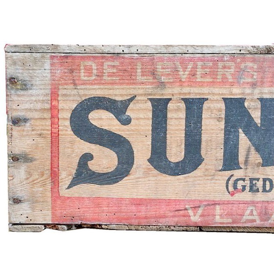 Image 1 of Antieke Sunlight zeepkist 1920's