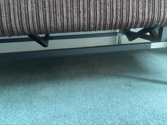 Pastoe Patou Daybed / Sofa Bed – Cees Braakman – Benches, Velvet, Metal (photo 5 of 5)