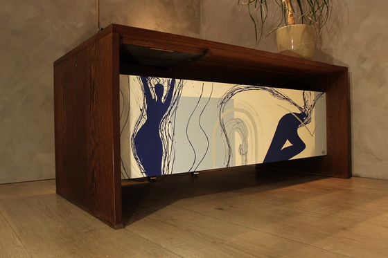 Image 1 of Bureau Cees Braakman x Pastoe avec l'art de Studio Opknappers
