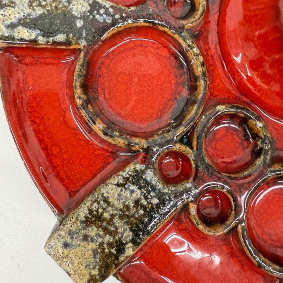 Image 1 of Pareja de apliques de cerámica Hustadt Leuchten , años 70