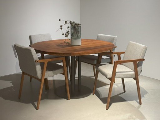 Splinter and set – Harvink, eetkamerstoelen, Textile