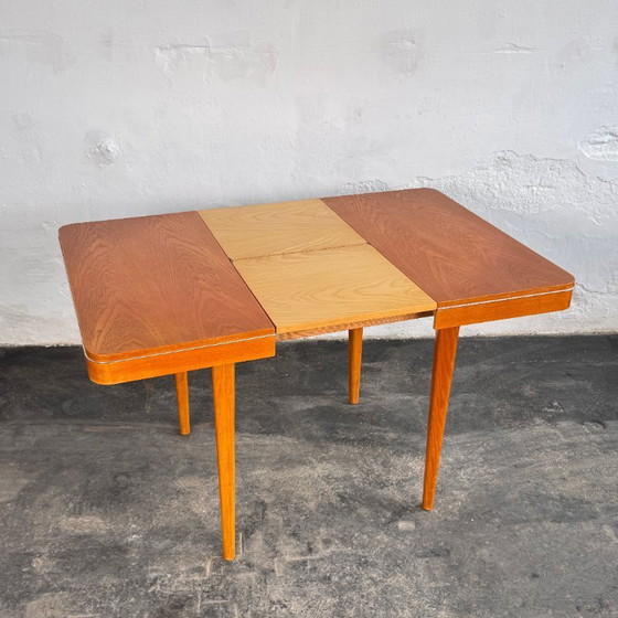 Image 1 of Mesa de comedor extensible Jitona, década de 1960.