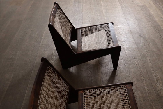 Image 1 of Pierre Jeanneret Kangaroo Chairs PJ-SI-59, India, 1955
