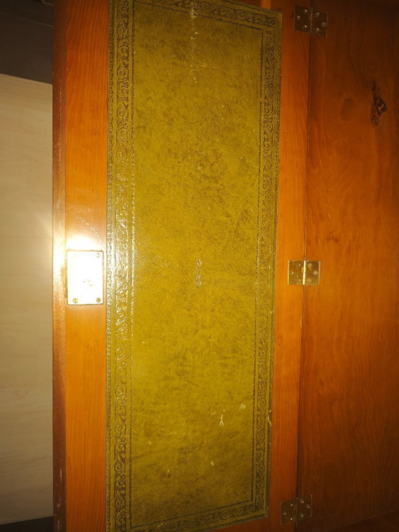 Secrétaire Reprodux – Bureaux, Leather, Wood (photo 5 of 6)