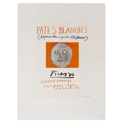 Pablo Picasso-poster AF 1957 - Pâtes Blanches II 1959 – Paper (photo 2 of 5)