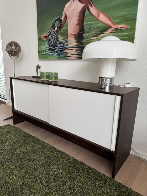 Image 1 of Ensemble d'armoires 'Borculo' entièrement restauré + armoire de table pliante WW85 d'origine - Martin Visser ('t Spectrum, 1964)