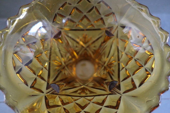 Image 1 of Jarrón Art Déco de Rudolf Schrötter, con flor de piqué