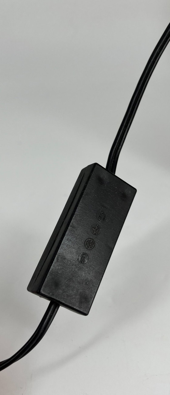 Image 1 of Lampe de table vintage en bambou et rotin – Style milieu du siècle