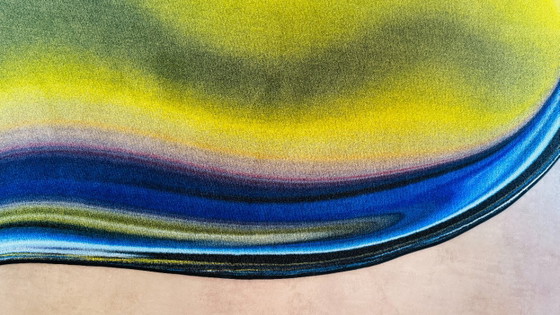 Moooi Carpets / Grande Tappeto Design Colorato Blu-Verde, Tappeti, Altro (foto 4 di 5)