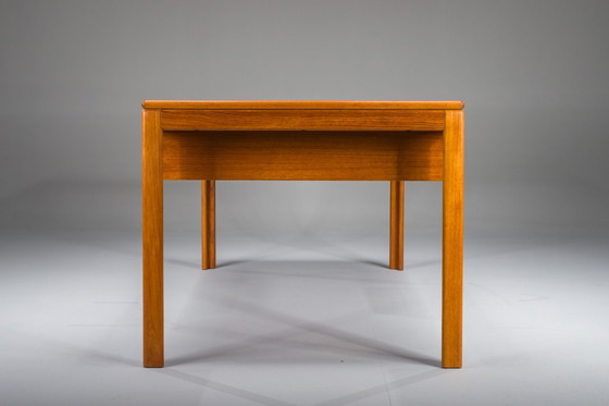 Image 1 of Mid-Century Modern Teak Schreibtisch, 1970er Jahre