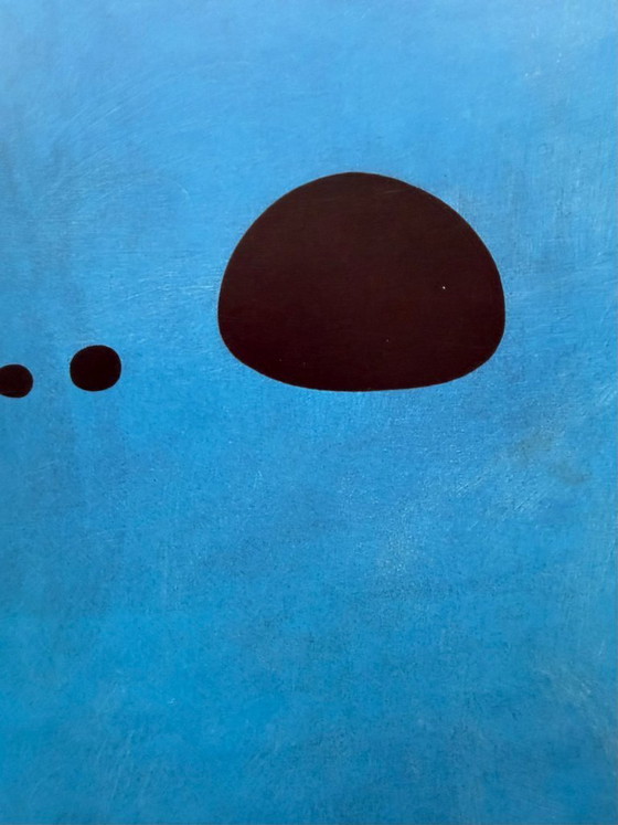 Joan Miró (1893–1983), Blau II, 1961, Nationalmuseum für Moderne Kunst, Centre Georges Pompidou, Paris, (photo 5 of 6)