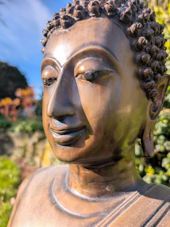 Image 1 of Chef-d'œuvre du Bouddha du XIXe siècle