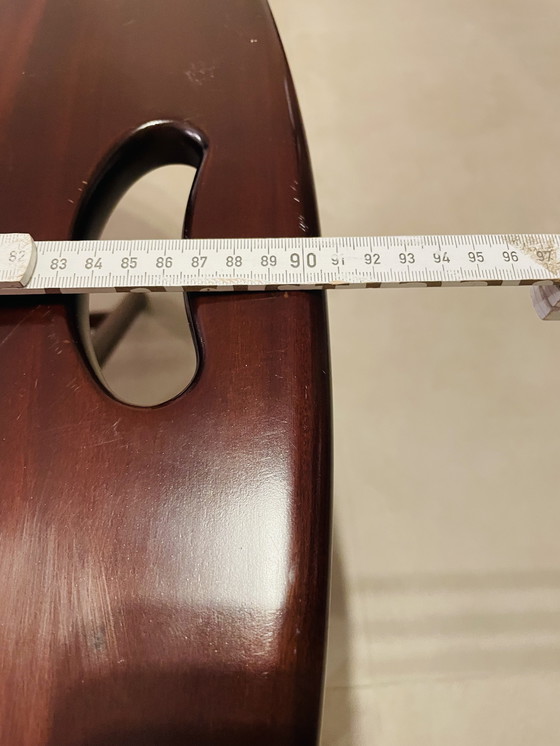 Image 1 of Mid Century Mahogany Butler's Cocktail Table