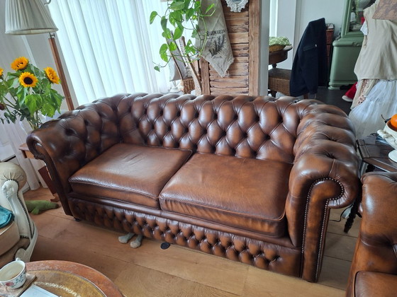 Sofás Chesterfield – Sofás de 3 plazas, Leather (photo 2 of 6)