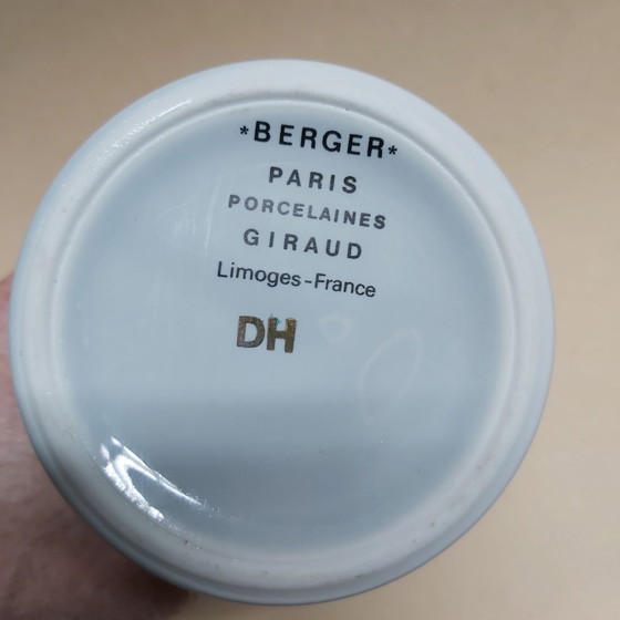 Lampe Berger Paris Porcelain Limoges France, Decorative Objects, Blue (photo 4 of 7)
