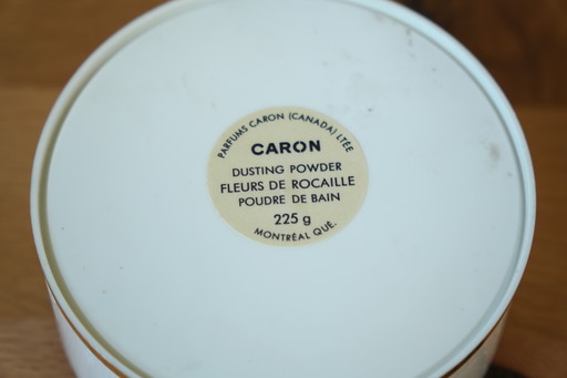 Vintage Caron Bellodgia Dusting Powder - Klassische Französisch Vanity Sammlerstück