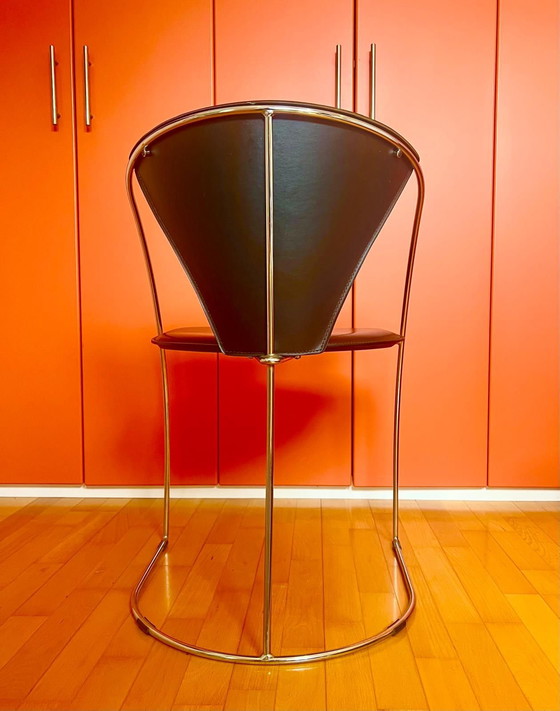 Image 1 of 4x Chaise noire Arrben