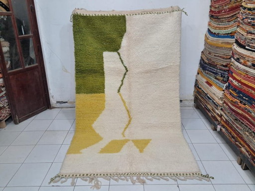 Alfombra Beni Ourain Tradicional Hecha a Mano 150/350 Cm – Ahrend, vloerkleden en tapijten, Wool (photo 2 of 8)