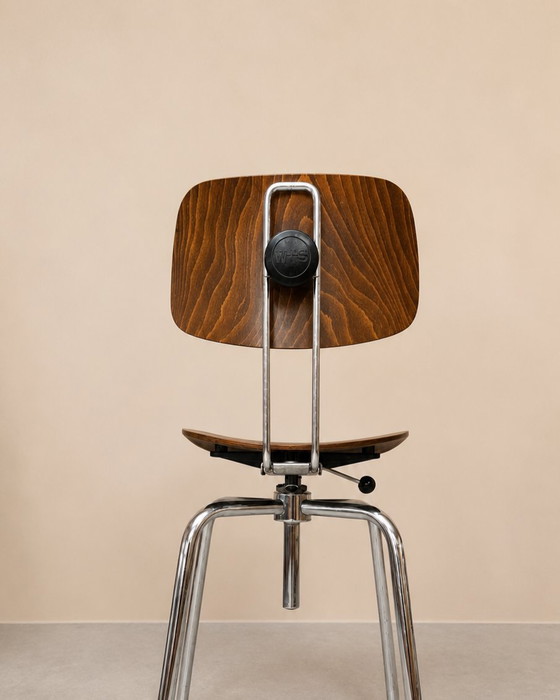 Image 1 of Set of 3 W+tS Orchestra Chairs - Egon Eiermann - Vintage design 1984