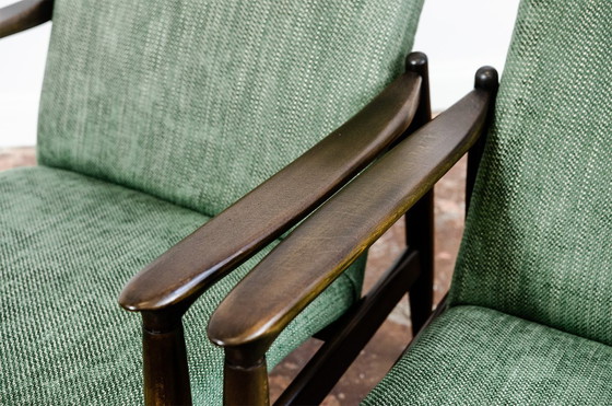 Image 1 of Mid Century Sessel GFM-64 von Edmun Homa, 1960er Jahre, Polen