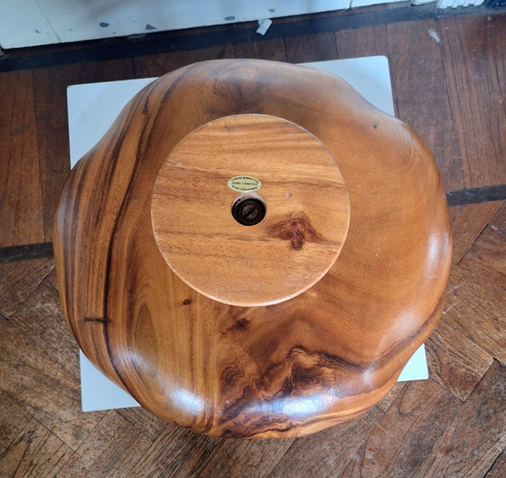 Image 1 of Teak turntable 1960s/70s