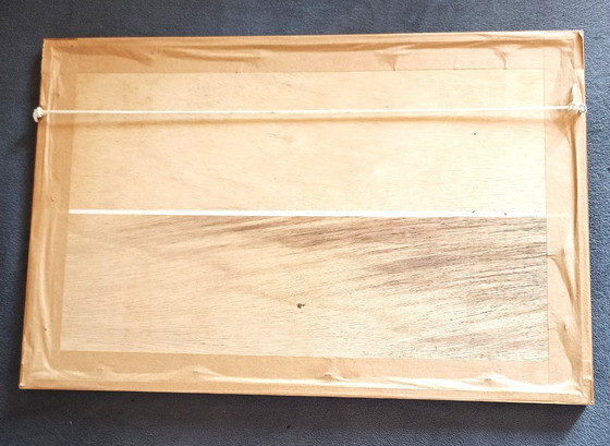 Image 1 of LUC GRUN (1936-2017) – Obra abstracta, dedicada y firmada, grabado, 1994