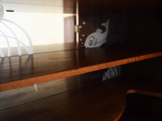 Image 1 of Dressoir van notenhout, Deens design, jaren 60, productie: Denemarken