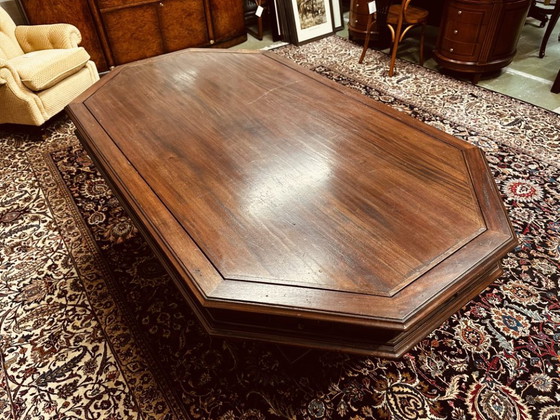 Classic English hexagonal Conference table dining table – Wood (photo 8 of 16)
