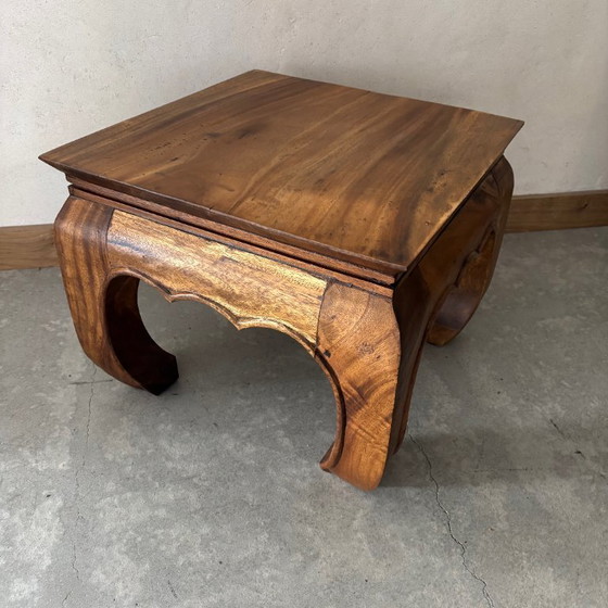 Image 1 of Varnished wooden coffee table