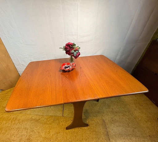 Mid-Century Retro Vintage Teak Drop Leaf Dining Table by G Plan 1960s  Kitchen or Dining Table • Space-Saving Design • British C
