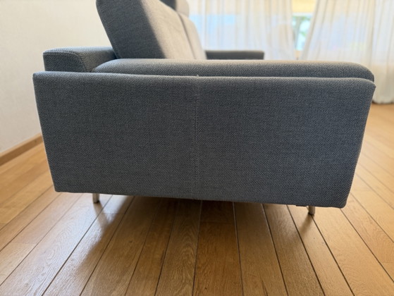 Leolux Bellice Gris 255 cm – Sofás, Metal, Textile (photo 3 of 6)