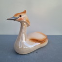 Vista Alegre, figurilla art déco zwemvogel