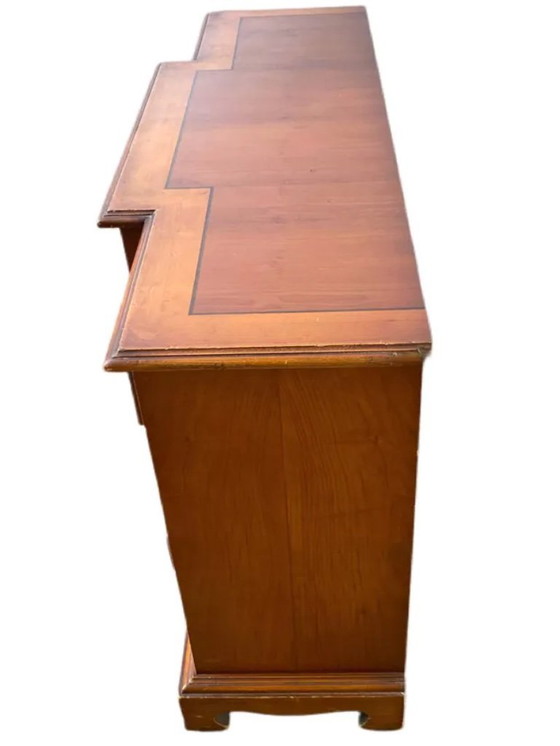 Image 1 of Small English Empire style sideboard/server/buffet