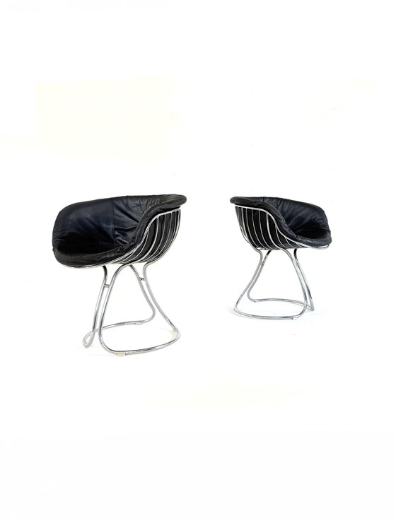 Image 1 of 2x ‘Pan Am’ fauteuil, Gastone Rinaldi, Rima ‘80