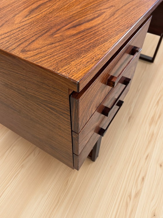 Bureau danois vintage en palissandre Torben Valeur & Henning Jensen pour Dyrlund – Bureaux, Wool (photo 3 of 13)