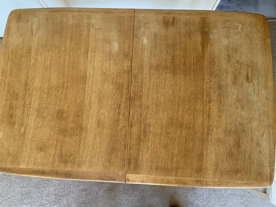 Image 1 of Vintage dining table with 2 chairs
