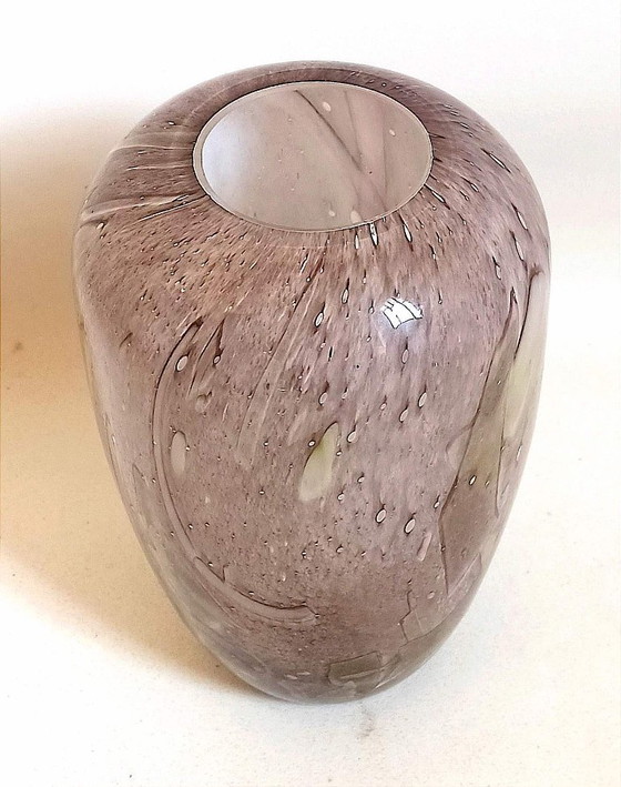 Image 1 of Vase signiert La Rochère Kristall Höhe 25,8 cm