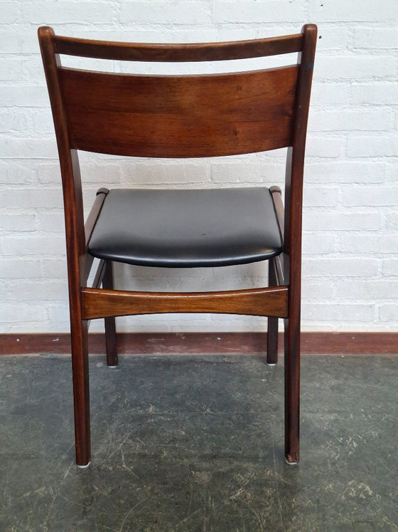 4x Sedie da pranzo in palissandro anni '60 – Legno (photo 9 of 13)