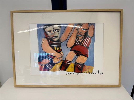 Herman Brood - zeefdruk