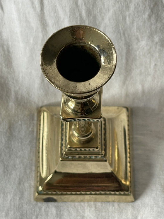Portacandele vintage in ottone, stile moderno di metà secolo – Brass (photo 5 of 6)