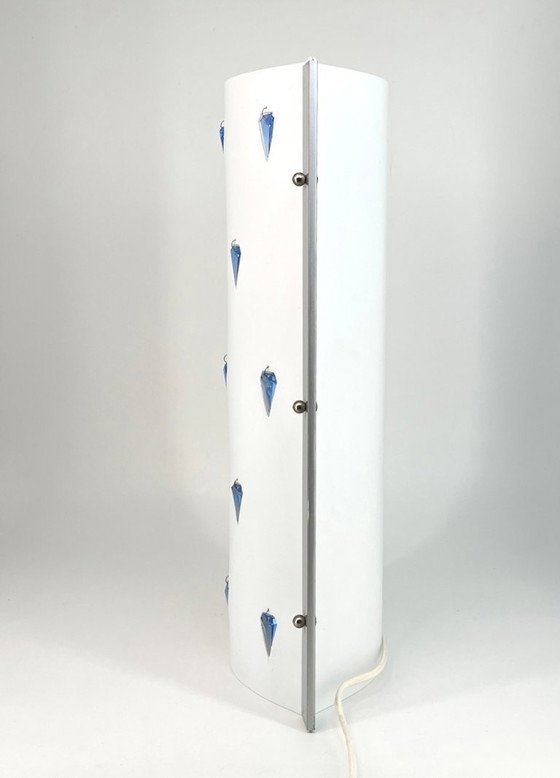 Image 1 of Samuel Parker International – "S-Tube" Postmodern table & wall lamp (Slamp), Italy circa 1995