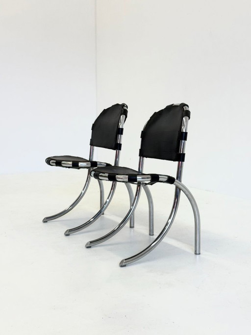 Ensemble de 2 chaises de salle à manger Medusa par Studio Tetrarch pour Alberto Bazzani