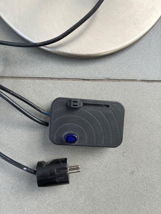 Image 1 of Lampada da terra di design con paralume in vetro di Murano – Alox Italia