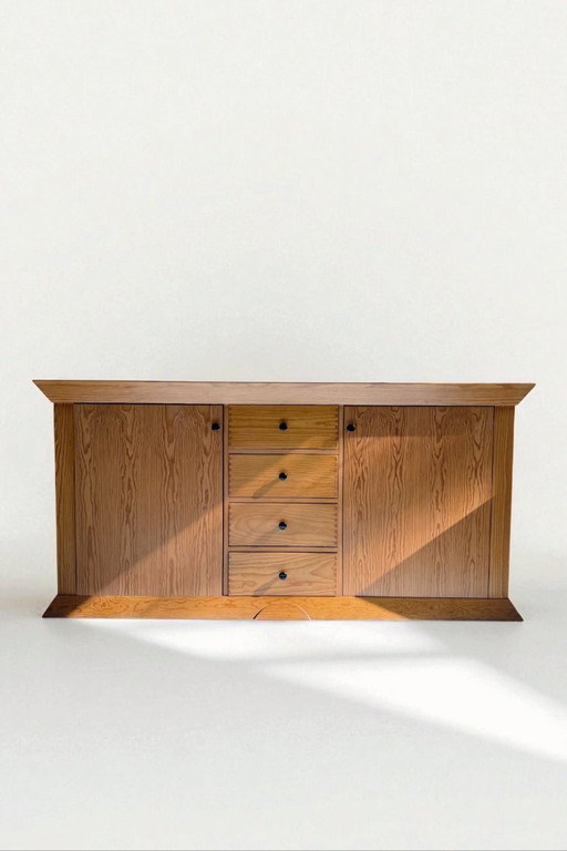 Buffet postmoderne en pin vintage